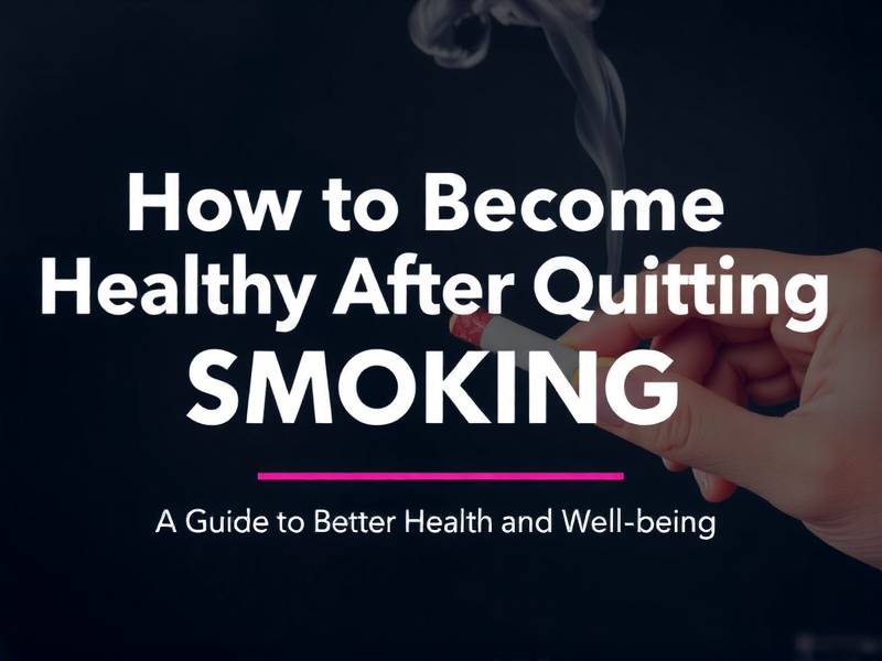 How to Become Healthy After Quitting Smoking: A Guide to Better Health and Well-being