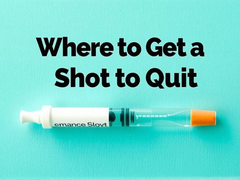 Where to Get a Shot to Quit Smoking: Effective Help for Quitting Tobacco