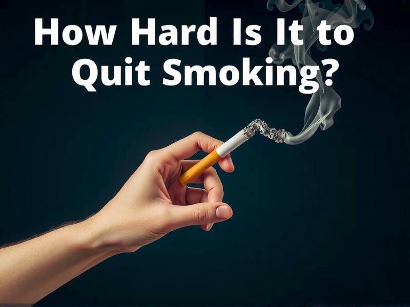 How Hard Is It to Quit Smoking?