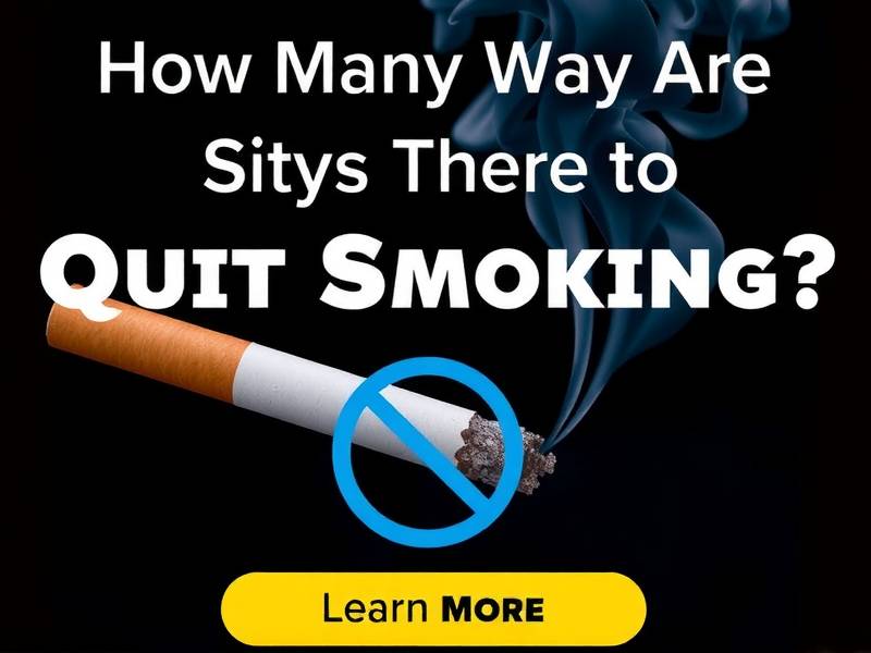 How Many Ways Are There to Quit Smoking? Discover Effective Methods and Support!(1)