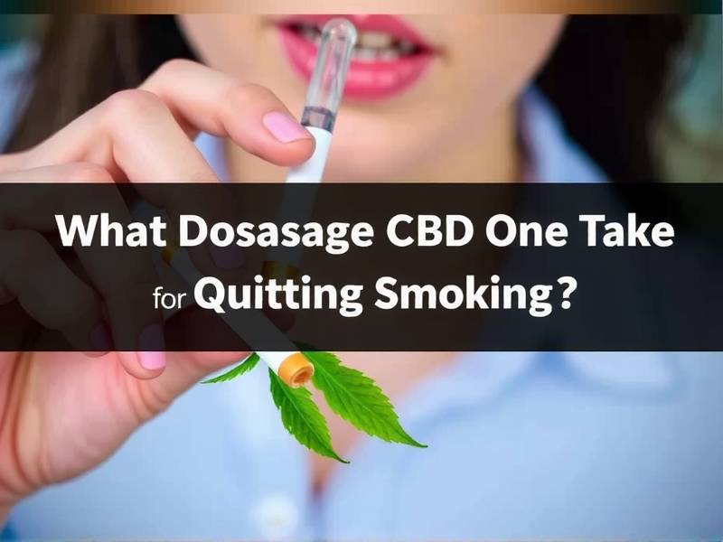 What Dosage of CBD Should One Take for Quitting Smoking?(1)