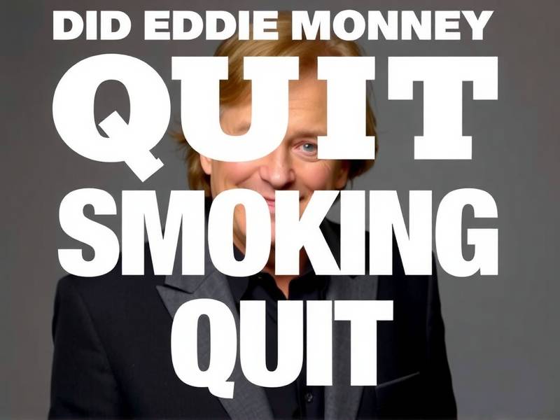 Did Eddie Money Really Quit Smoking? A Look into His Quitting Journey