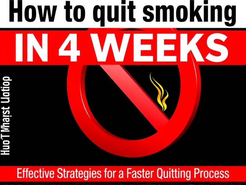 How to Quit Smoking in 4 Weeks: Effective Strategies for a Faster Quitting Process(1)
