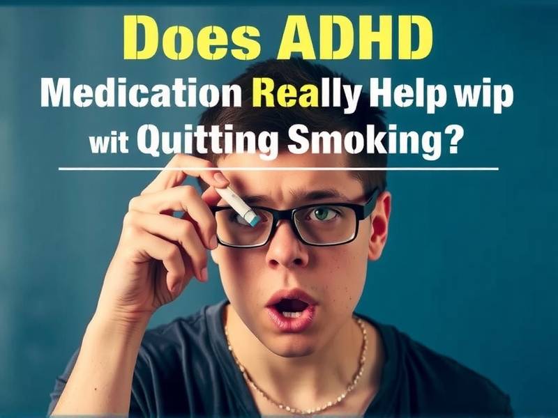 Does ADHD Medication Really Help with Quitting Smoking?