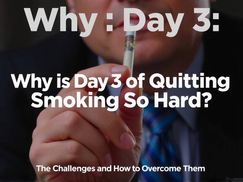 Why Is Day 3 of Quitting Smoking So Hard? The Challenges and How to Overcome Them(1)