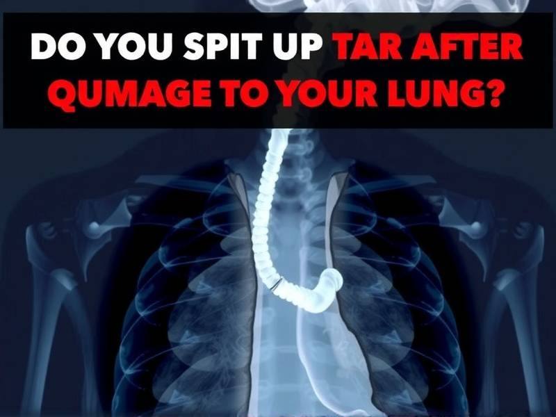 Do You Spit Up Tar After Quitting Smoking? The Truth About Smoke Damage to Your Lungs