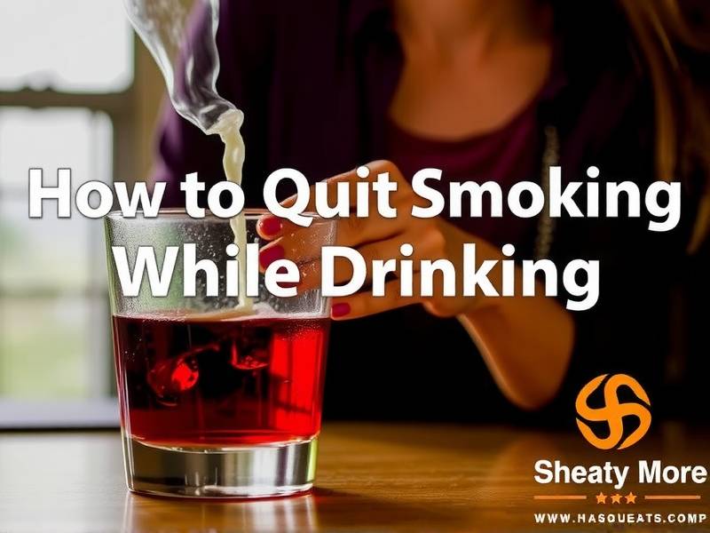 How to Quit Smoking While Drinking: Effective Strategies for Both Problems