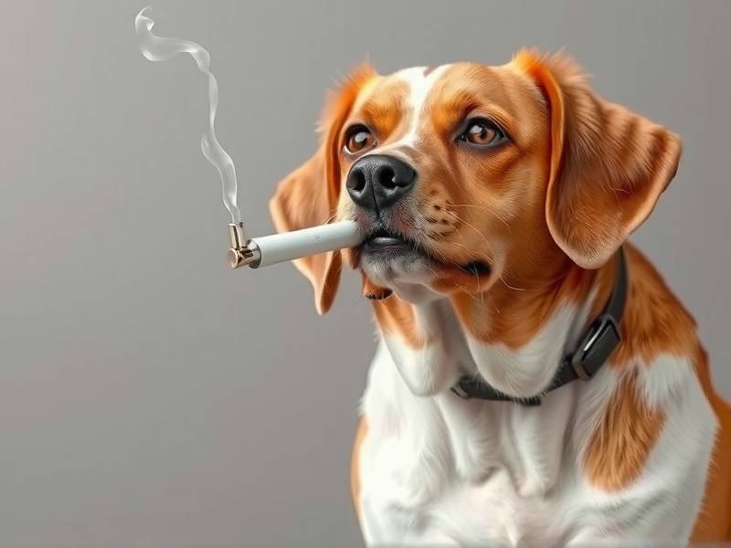 Did the Dog Quit Smoking?