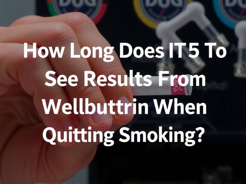 How Long Does It Take to See Results from Wellbutrin When Quitting Smoking?