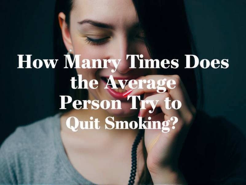 How Many Times Does the Average Person Try to Quit Smoking?