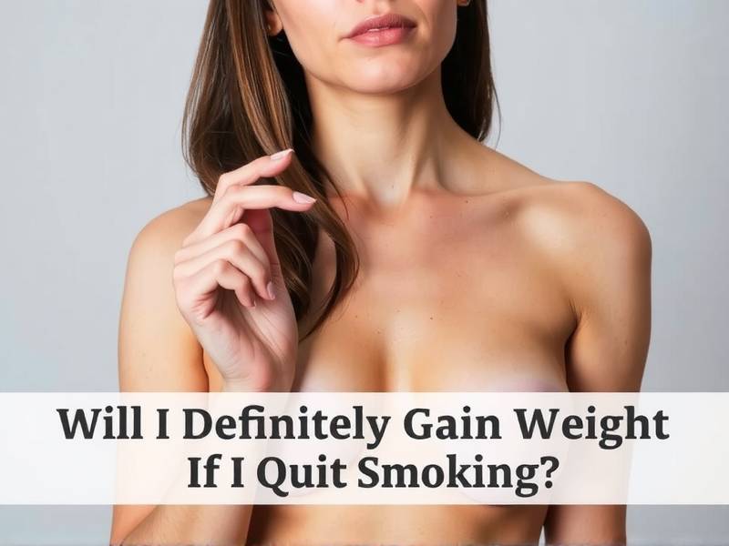 Will I Definitely Gain Weight If I Quit Smoking?