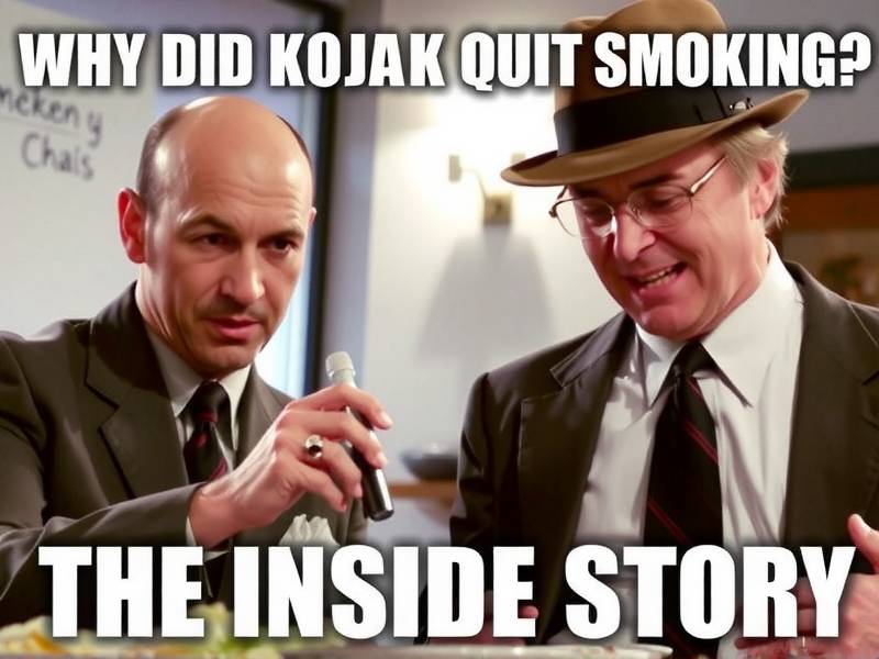 Why Did Kojak Quit Smoking? The Inside Story