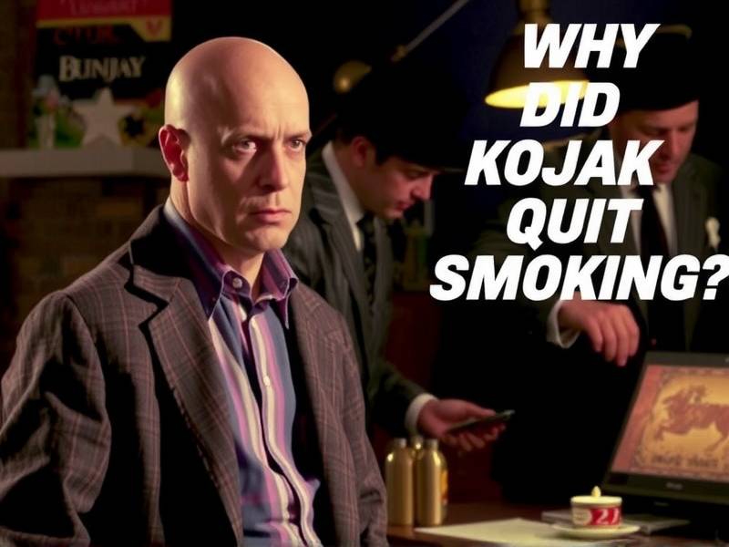 Why Did Kojak Quit Smoking? The Inside Story