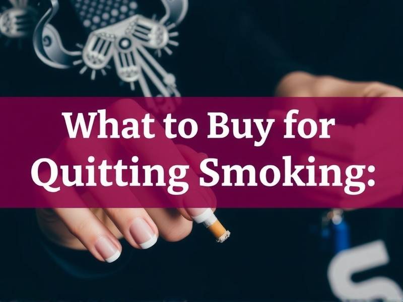 What to Buy for Quitting Smoking: A Guide to Essential Items for Your New Life Without Smoke