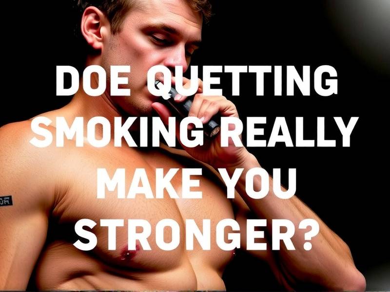 Does Quitting Smoking Really Make You Stronger? The Science Behind the Question
