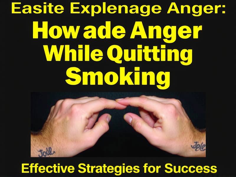 How to Manage Anger While Quitting Smoking: Effective Strategies for Success(1)