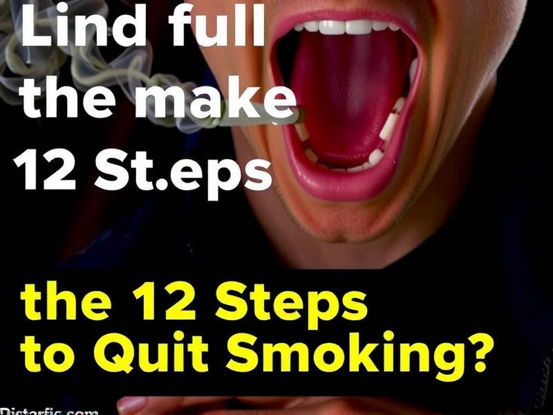 Can a Person Really Use the 12 Steps to Quit Smoking?(1)
