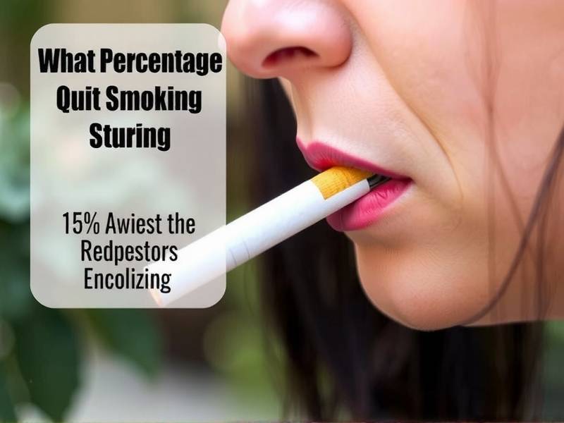 What Percentage of Smokers Quit Smoking?