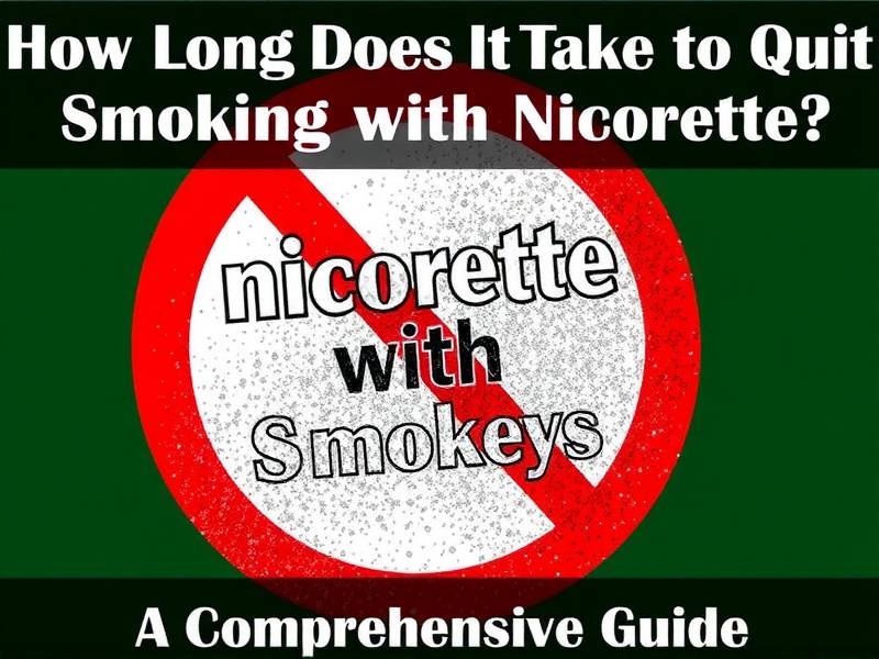 How Long Does It Take to Quit Smoking with Nicorette? A Comprehensive Guide