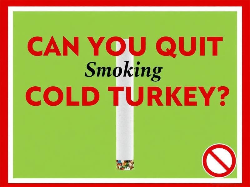 Can You Quit Smoking Cold Turkey? A Guide to Suddenly Giving Up Tobacco