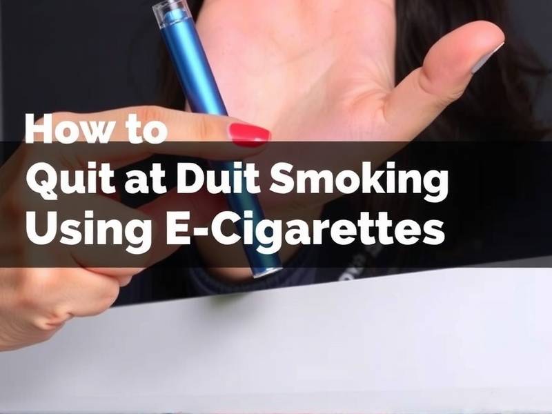 How to Quit Smoking Using E-Cigarettes: Effective Methods and Tips