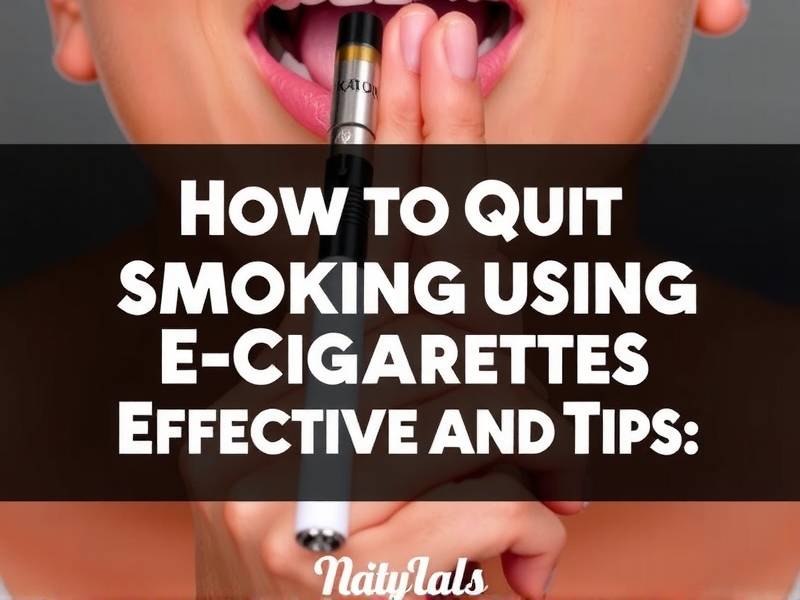 How to Quit Smoking Using E-Cigarettes: Effective Methods and Tips(1)