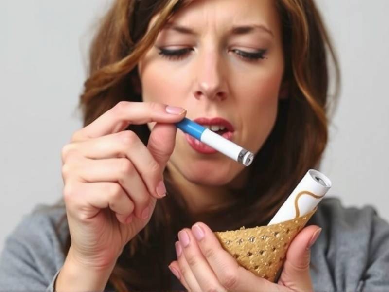 How to Quench Your Cravings for Food While Quitting Smoking