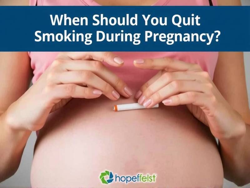 When Should You Quit Smoking During Pregnancy?