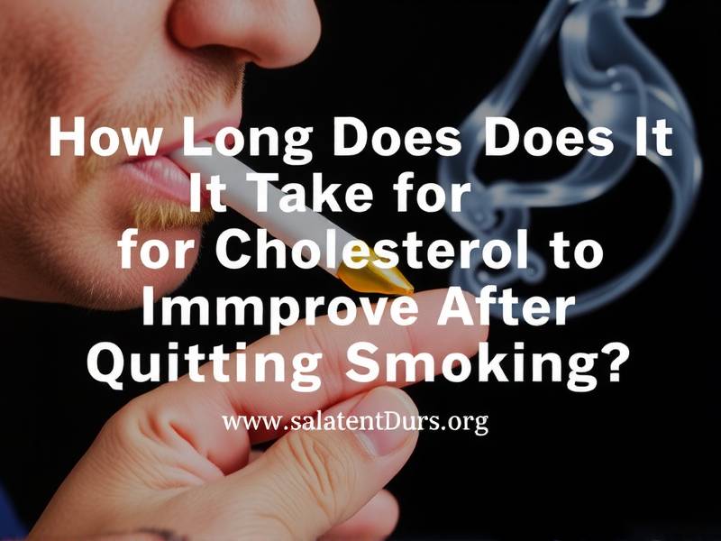 How Long Does It Take for Cholesterol to Improve After Quitting Smoking?
