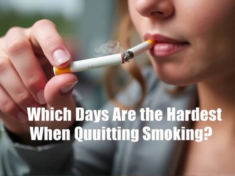 Which Days Are the Hardest When Quitting Smoking?(1)