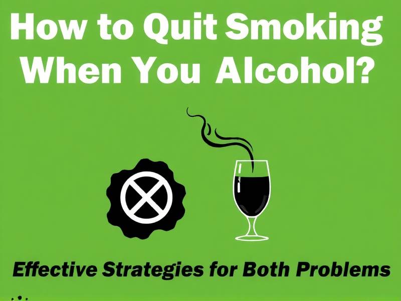 How to Quit Smoking When You Drink Alcohol: Effective Strategies for Both Problems(1)