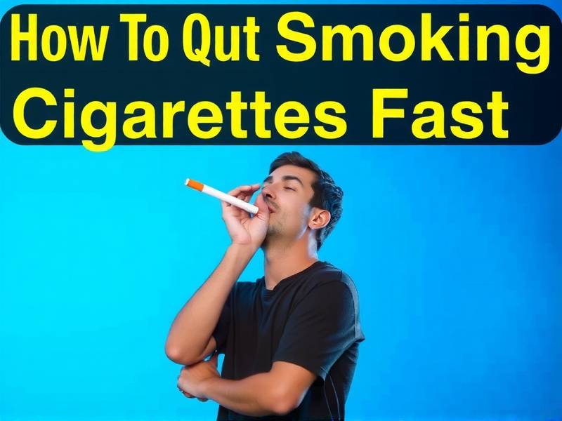 How to Quit Smoking Cigarettes Fast: Effective Methods and Tips(1)