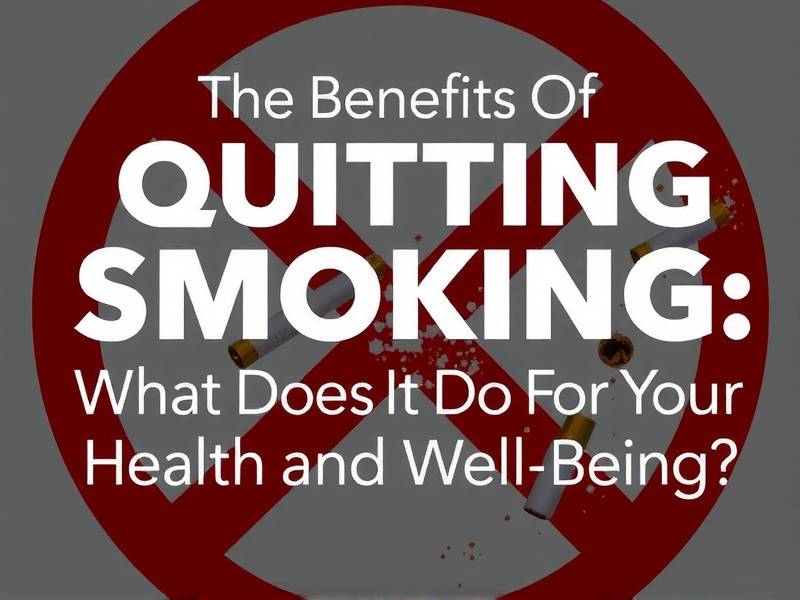 The Benefits of Quitting Smoking: What Does It Do for Your Health and Well-being?