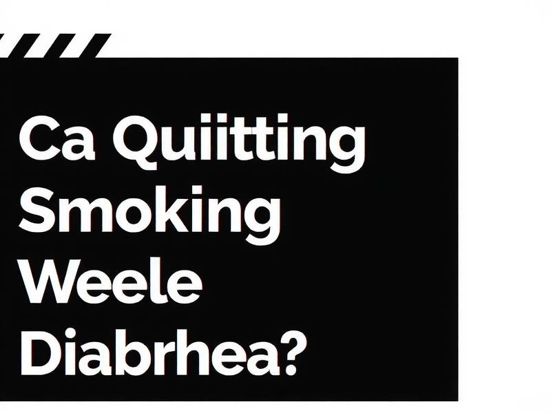 Can Quitting Smoking Weed Cause Diarrhea?