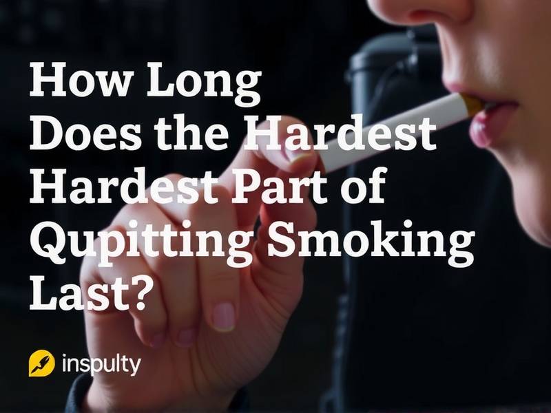 How Long Does the Hardest Part of Quitting Smoking Last?