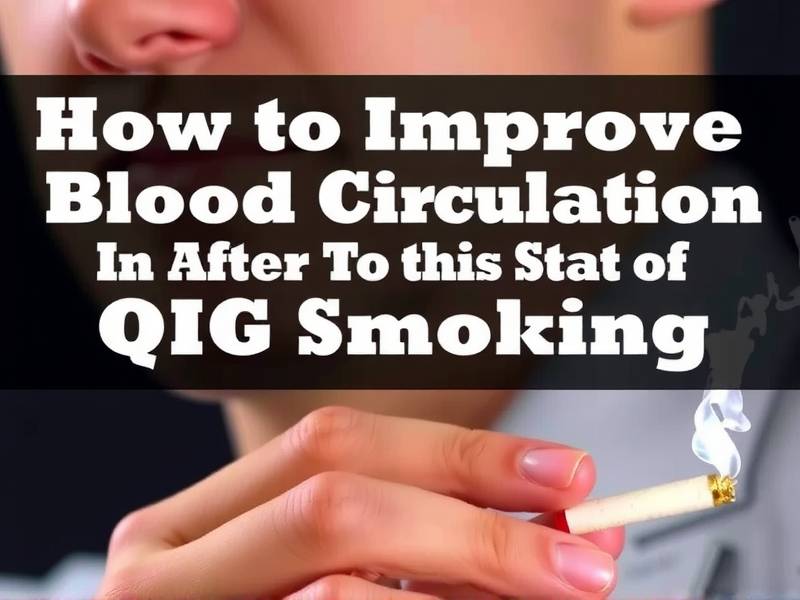 How to Improve Blood Circulation After Quitting Smoking