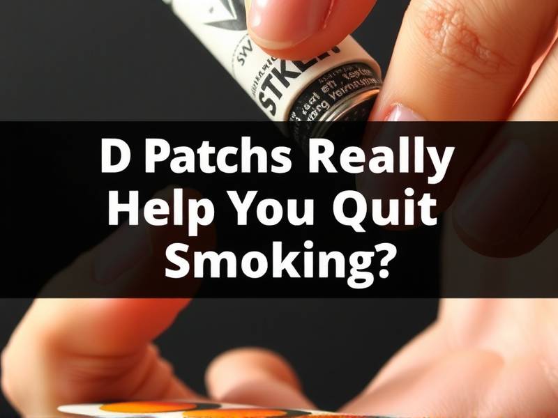 Do Patches Really Help You Quit Smoking?