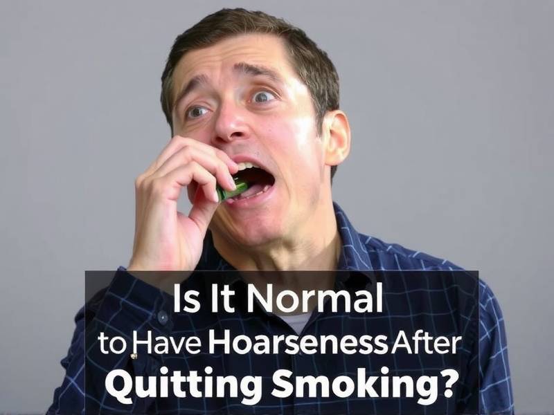 Is It Normal to Have Hoarseness After Quitting Smoking?