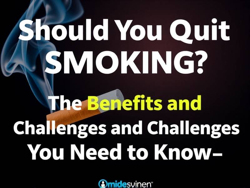 Should You Quit Smoking? The Benefits and Challenges You Need to Know(1)