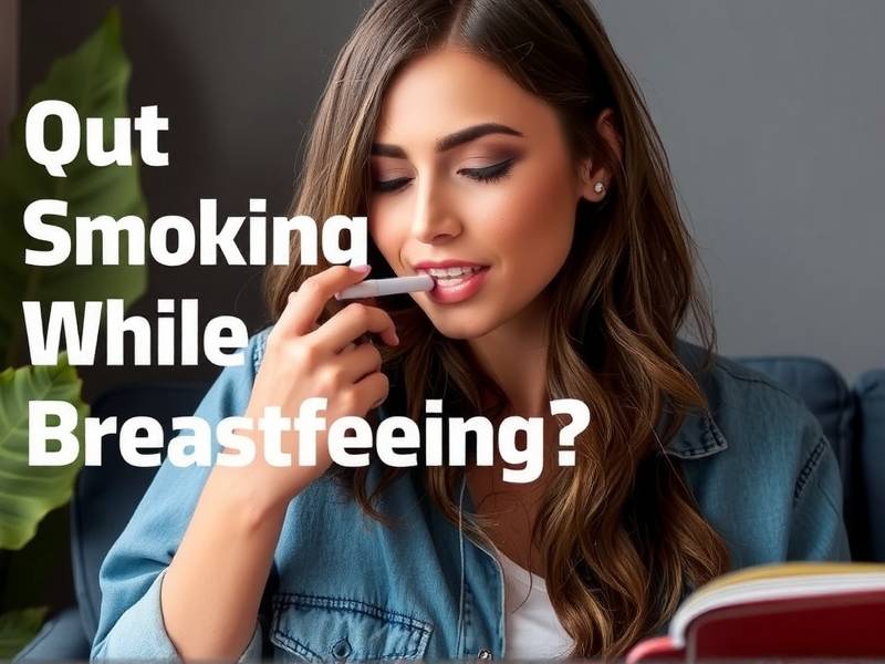 Can I Quit Smoking While Breastfeeding?