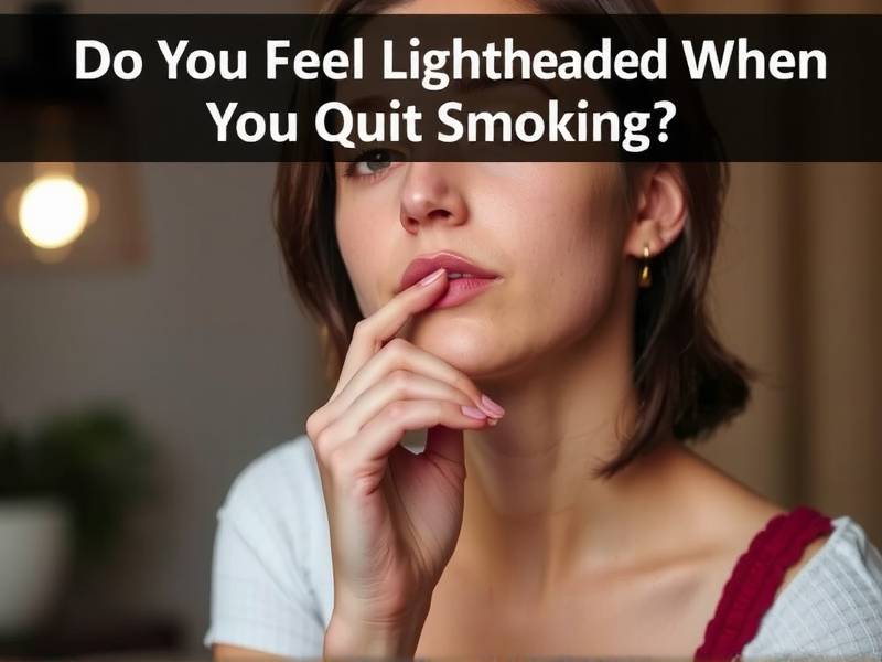 Do You Feel Lightheaded When You Quit Smoking?(1)