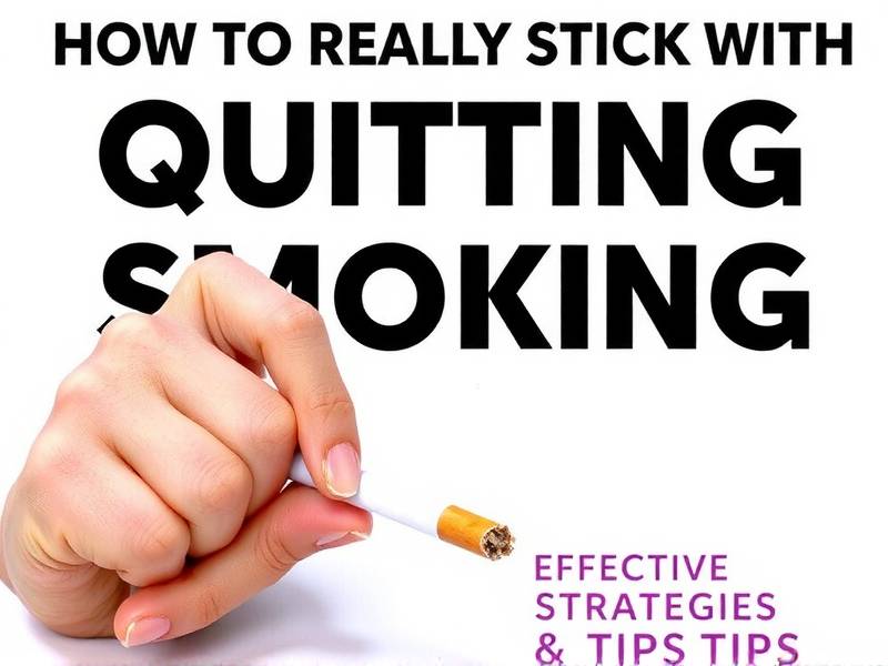 How to Really Stick with Quitting Smoking: Effective Strategies and Tips