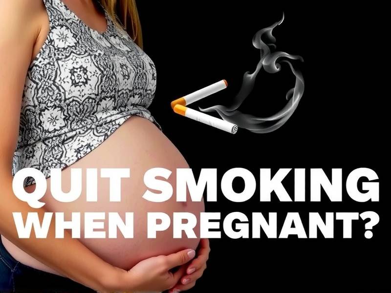 How Should You Quit Smoking When Pregnant?
