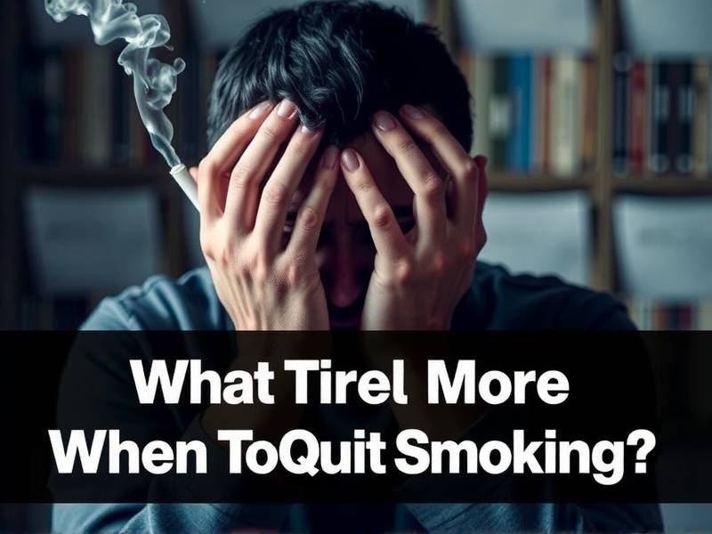 Do You Feel More Tired When You Quit Smoking? The Truth About Cigarette Addiction and Fatigue(1)
