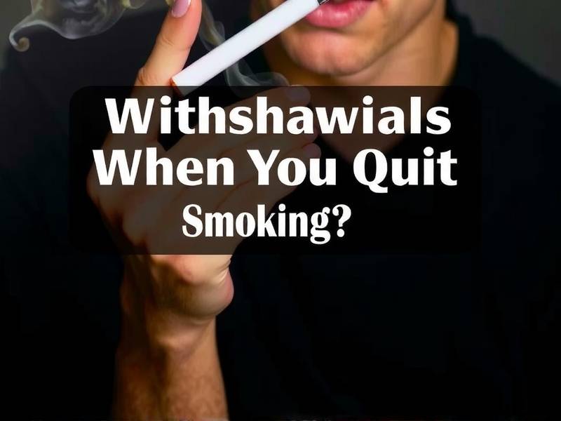 Can You Get Withdrawals When You Quit Smoking?(1)