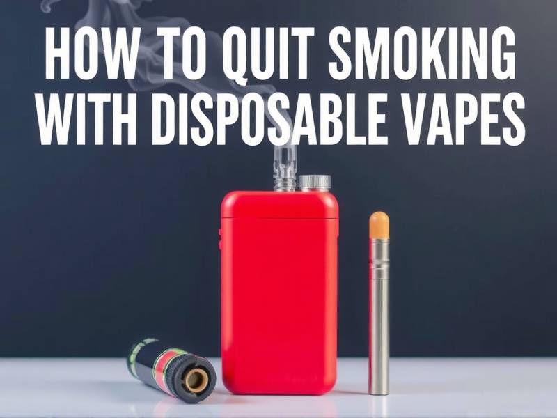 How to Quit Smoking with Disposable Vapes: A Guide for Effective Smokeless Addiction Relief
