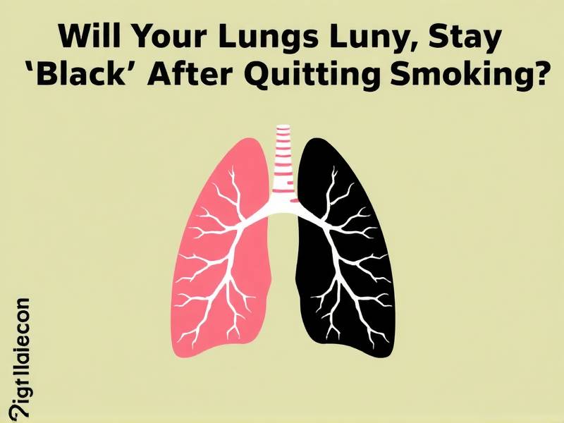 Will Your Lungs Stay 'Black' After Quitting Smoking?(1)