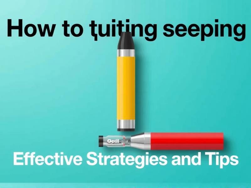 How to Quit Smoking Vapes: Effective Strategies and Tips