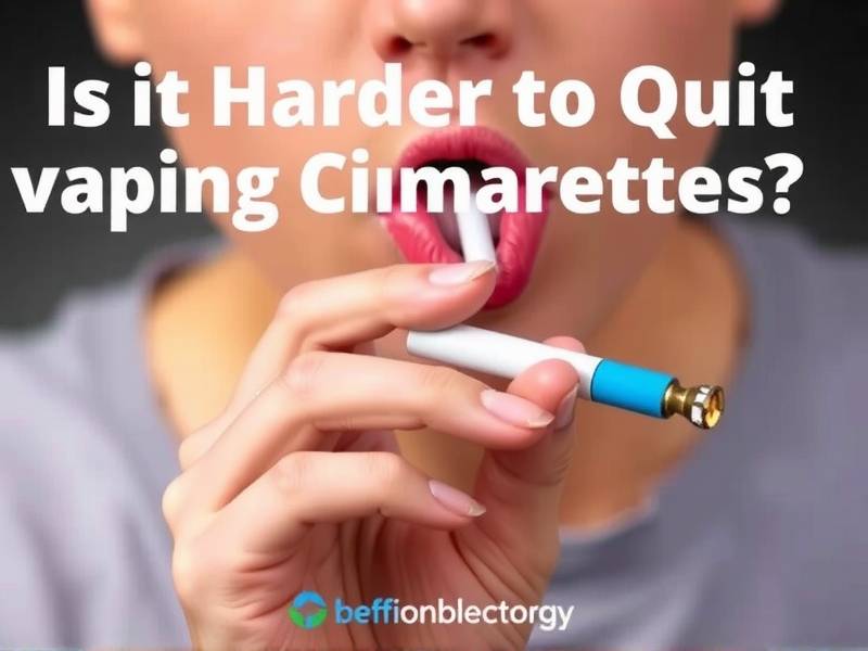 Is It Harder to Quit Vaping or Smoking Cigarettes?