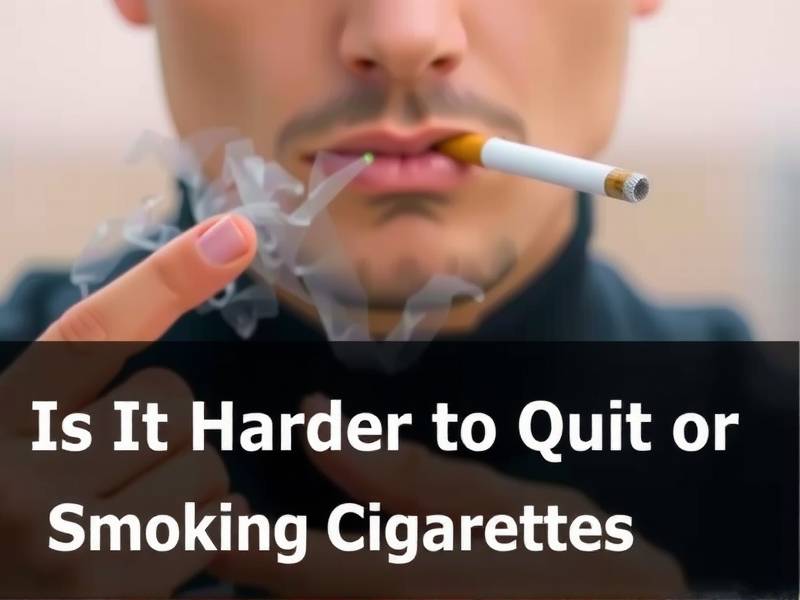 Is It Harder to Quit Vaping or Smoking Cigarettes?(1)